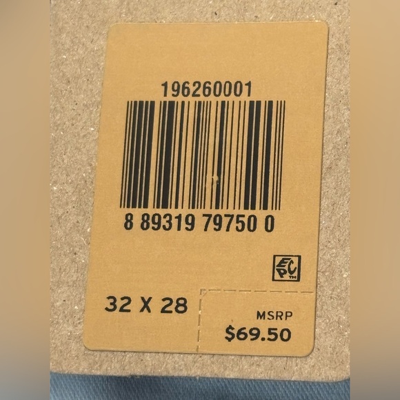 Levis 311 Shaping Skinny Jeans Womens 32x28 (33X28) Dark Wash Mid Rise Stretch - Picture 9 of 15